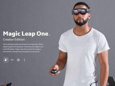 Magic Leap unveils its augmented reality goggles Magic Leap One, to start shipping from early next year Magic Leap unveils its augmented reality goggles Magic Leap One, to start shipping from early next year