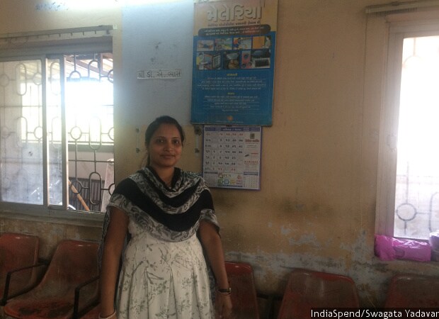 Mamta Patel is one of 600 primary health workers in the Vector Borne Disease department of the Surat Municipal Corporation who work under the assistant insecticide officer, and monitor mosquito breeding sites, record fever cases and manage mosquito fogging.