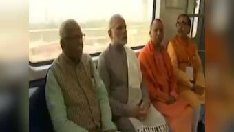Narendra Modi, Yogi Adityanath inaugurate Magenta Line: PM slams Opposition for indulging in politics over development