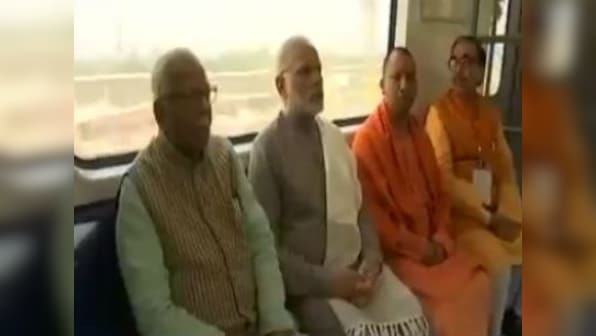 Narendra Modi, Yogi Adityanath inaugurate Magenta Line: PM slams Opposition for indulging in politics over development