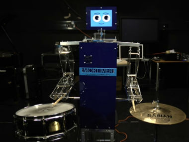 Scientists develop Mortimer, a drumming robot designed to study long term human-robot relationships Scientists develop Mortimer, a drumming robot designed to study long term human-robot relationships