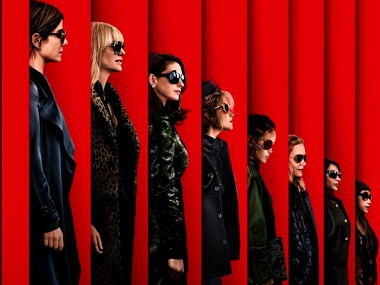 Ocean's 8 first look: Sandra Bullock, Anne Hathaway, Mindy Kaling are ready for the heist of the century Ocean's 8 first look: Sandra Bullock, Anne Hathaway, Mindy Kaling are ready for the heist of the century