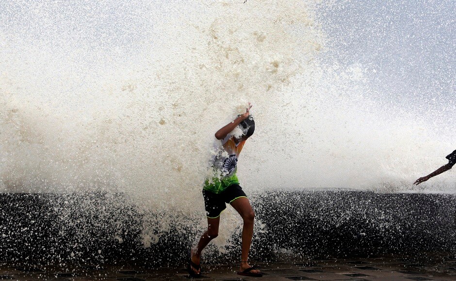 Heavy rains driven by Cyclone Ockhi lashed Mumbai and its adjoining areas on Tuesday. With 22 mm of rain in the last 24 hours, Mumbai has broken a decade old record. PTI Heavy rains driven by Cyclone Ockhi lashed Mumbai and its adjoining areas on Tuesday. With 22 mm of rain in the last 24 hours, Mumbai has broken a decade old record. PTI
