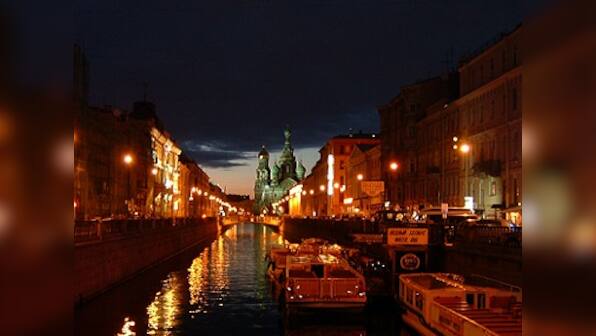 In St Petersburg, courting culture, Russian cinema, and a chance sighting of Vladimir Putin