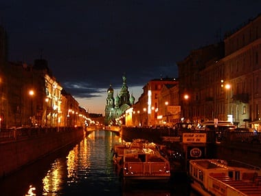 In St Petersburg, courting culture, Russian cinema, and a chance sighting of Vladimir Putin