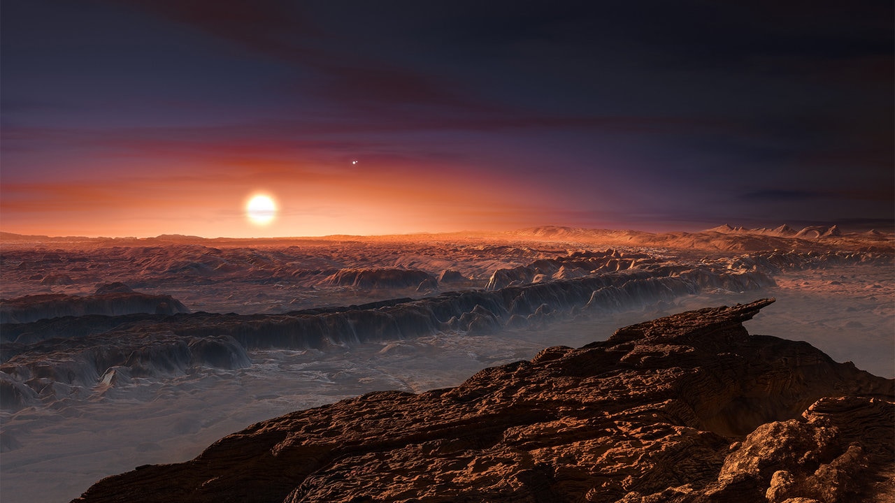An artist's impression of the surface of Proxima B. Image: NASA. 