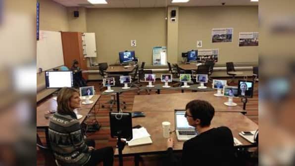 New innovative robot can help online students stay more engaged and connected to the instructor