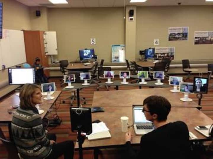 New innovative robot can help online students stay more engaged and connected to the instructor