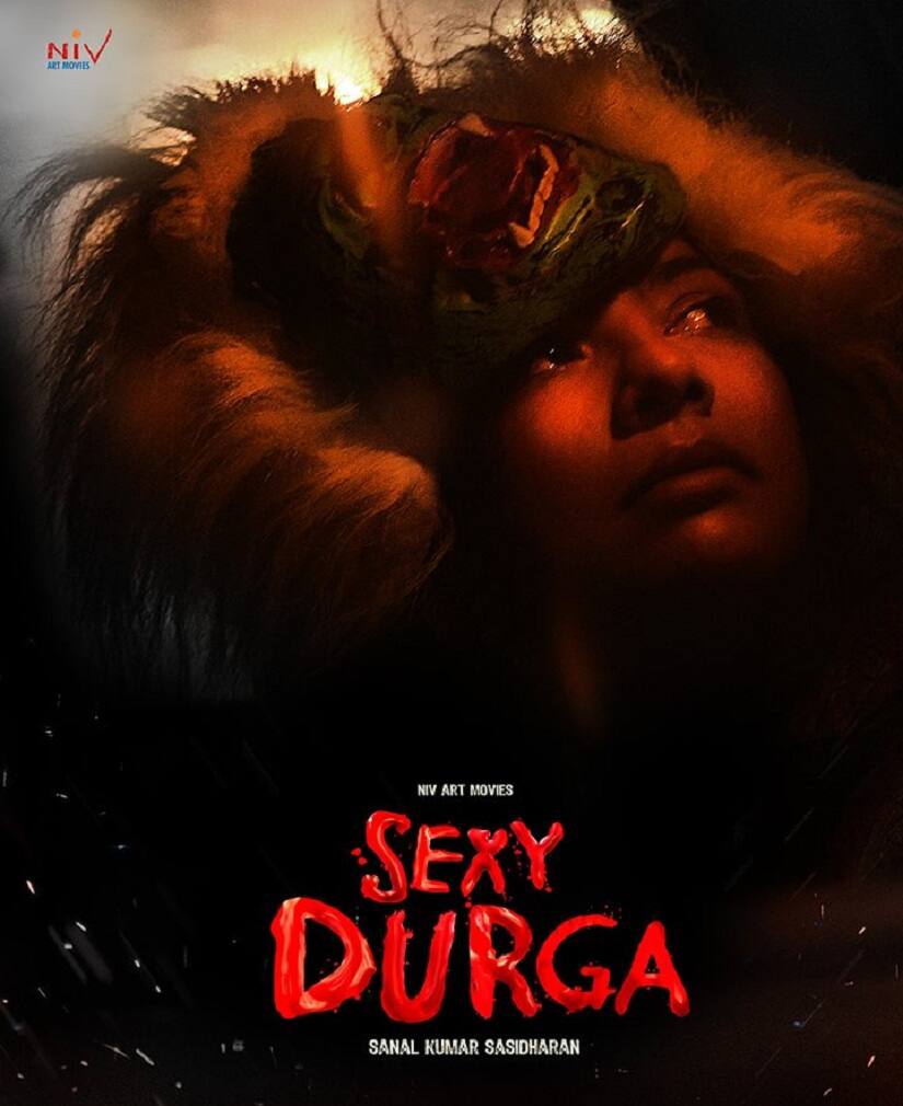 A poster for S Durga. Image from Facebook/@sexydurgamovie