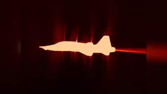 NASA advances Schlieren photography technique for studying booms of supersonic aircraft