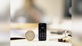 UK-based company unveils the Zanco Tiny t1 which it claims is the world's smallest mobile phone