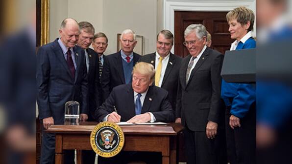 Donald Trump signs directive to send NASA astronauts to the moon and Mars