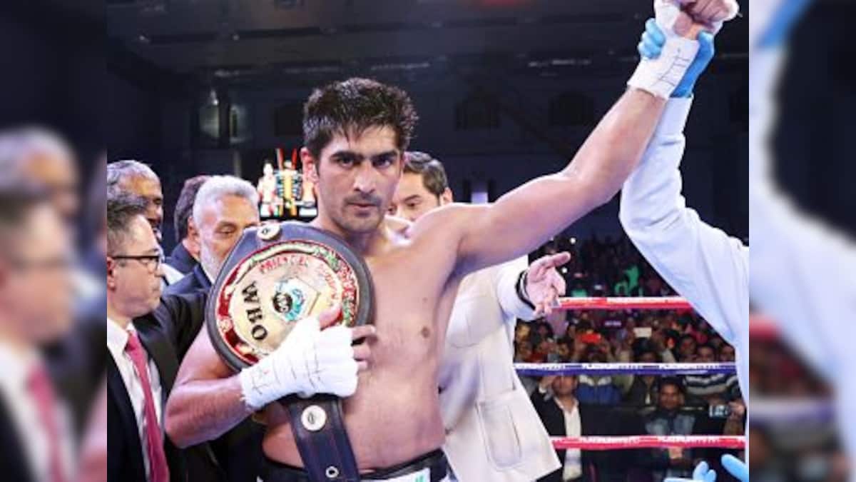 Vijender Singh says he will take a shot at claiming his third title by the  end of 2018 – Firstpost, image size:1200x675