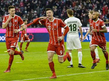 Bundesliga: Robert Lewandowski, Thomas Mueller's braces help Bayern Munich to  overhaul 2-0 half-time deficit Bundesliga: Robert Lewandowski, Thomas Mueller's braces help Bayern Munich to  overhaul 2-0 half-time deficit