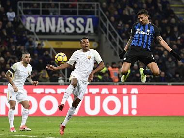 Serie A: Inter Milan fall 11 points behind leaders Napoli after 1-1 stalemate with Roma Serie A: Inter Milan fall 11 points behind leaders Napoli after 1-1 stalemate with Roma