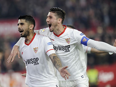 Copa del Rey: Sergio Escudero's goal helps defeat Atletico Madrid as Sevilla book semi-final berth Copa del Rey: Sergio Escudero's goal helps defeat Atletico Madrid as Sevilla book semi-final berth