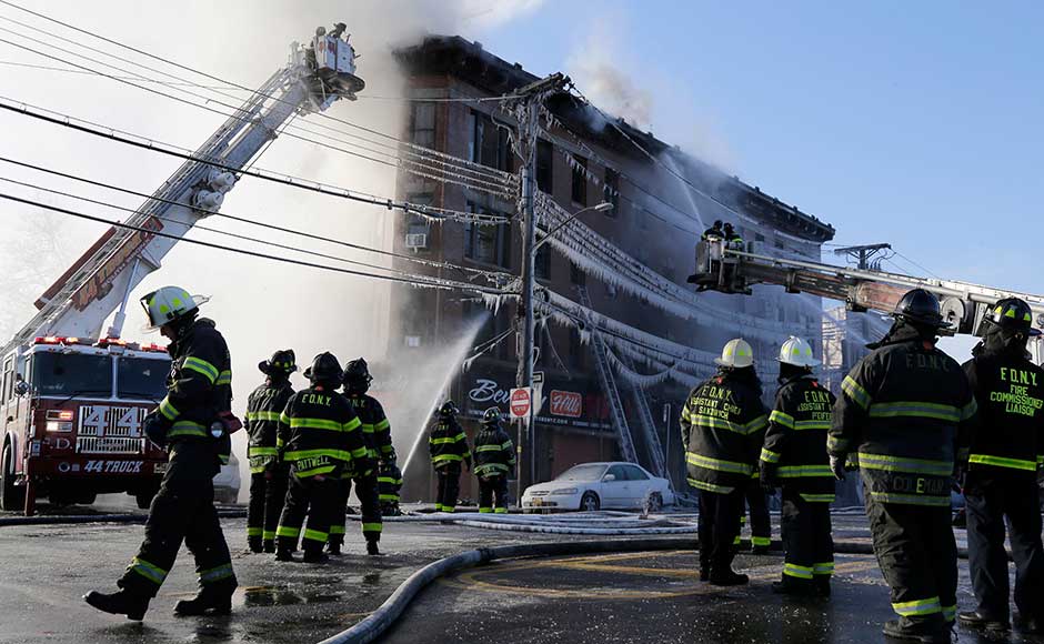 Bronx Apartment Blaze 16 injured in second fire in New York City