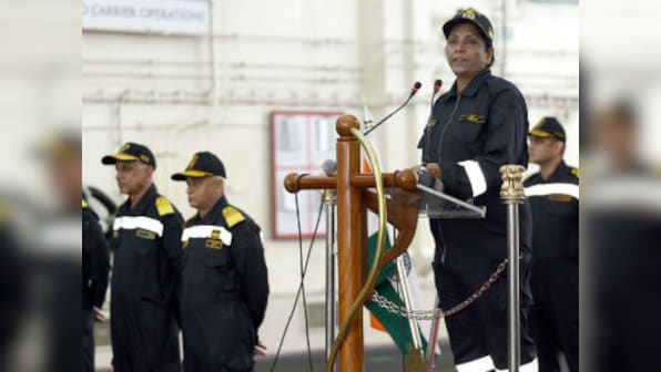 Nirmala Sitharaman reviews Indian Navy's maritime prowess, says confident armed forces can ward off any threat