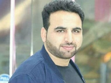 File image of Aijaz Ahmad Mir. Twitter @MirAijaz89
