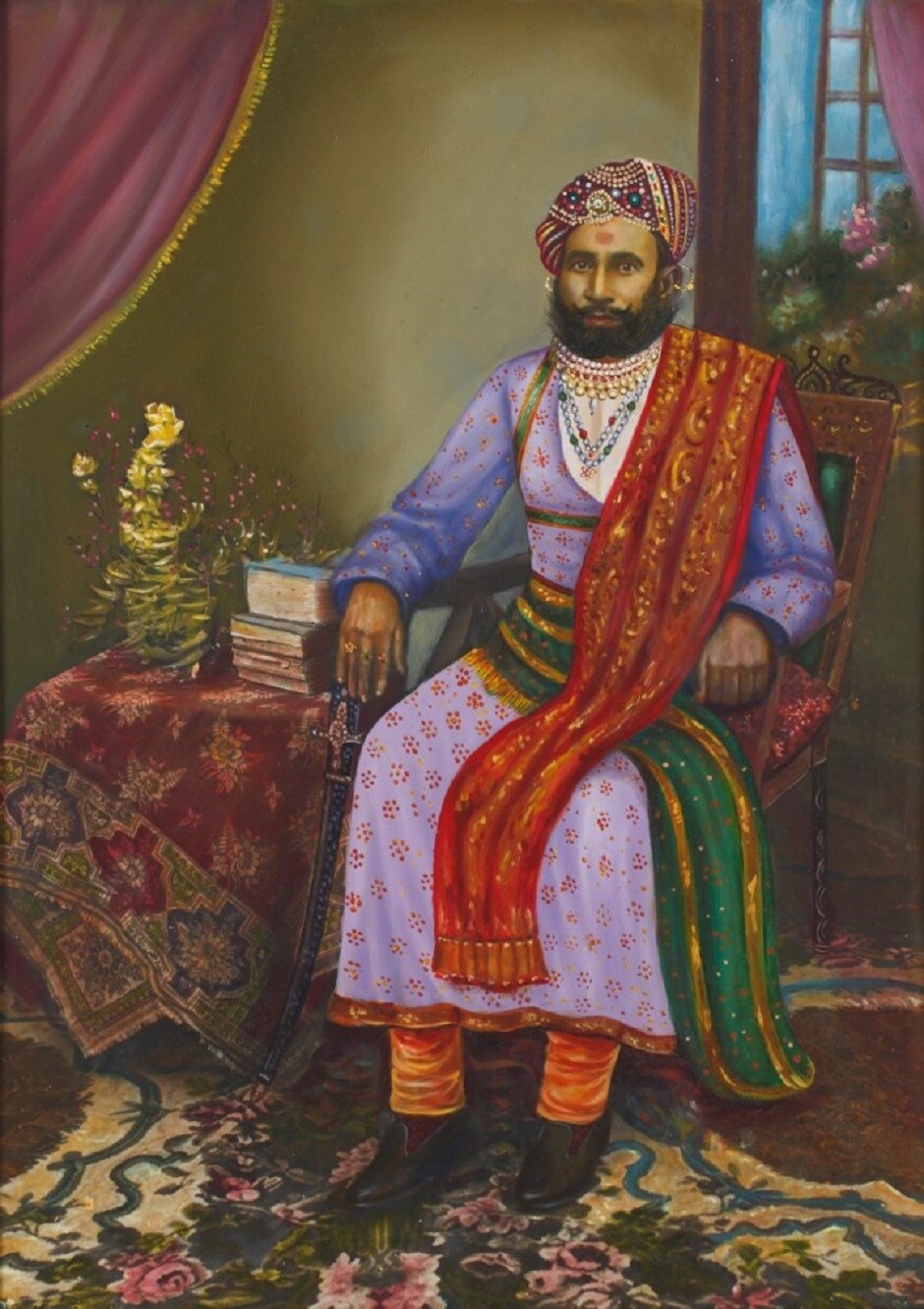 Unidentified Royal Personality, Unknown Photographer. Courtesy Sarmaya Collection, Mumbai Unidentified Royal Personality, Unknown Photographer. Courtesy Sarmaya Collection, Mumbai