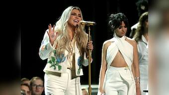 Grammy Awards 2018: Celebrities show support to #TimesUp movement with white roses, speeches