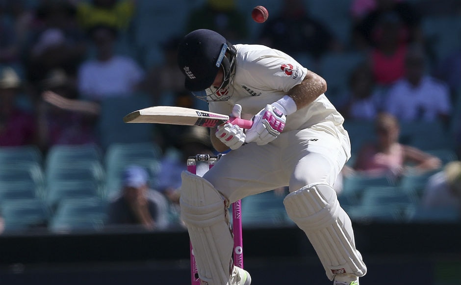 The going got tough for England in their second innings as they kept losing wickets at regular intervals. Skipper Joe Root showed some resistance but he didn't get much support from others. AP The going got tough for England in their second innings as they kept losing wickets at regular intervals. Skipper Joe Root showed some resistance but he didn't get much support from others. AP
