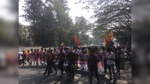 Karnataka bandh: Amit Shah holds rally in Mysuru despite shutdown but keeps mum on Mahadayi issue; life hit in Bengaluru