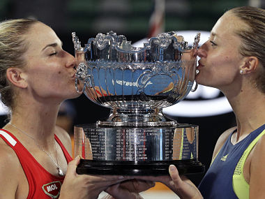 Australian Open 2018: Timea Babos and Kristina Mladenovic crowned women's doubles champions Australian Open 2018: Timea Babos and Kristina Mladenovic crowned women's doubles champions