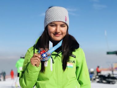 Aanchal Thakur creates history by winning India's first medal in an international skiing competition Aanchal Thakur creates history by winning India's first medal in an international skiing competition