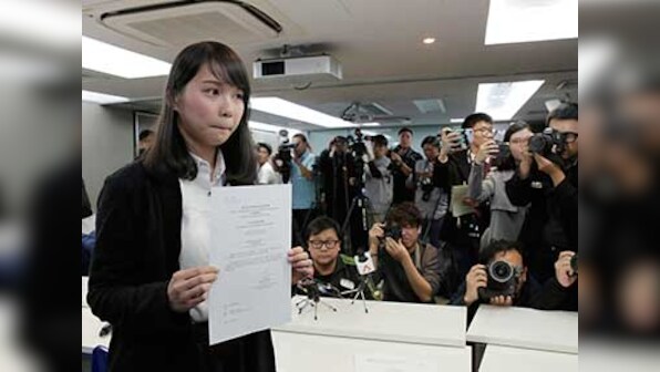 Leading Hong Kong democracy activist Agnes Chow banned from contesting upcoming by-elections