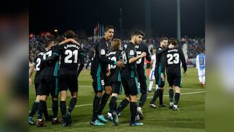 Copa del Rey: Marco Asensio's late strike gives stuttering Real Madrid narrow first leg win over Leganes