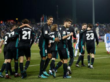 Copa del Rey: Marco Asensio's late strike gives stuttering Real Madrid narrow first leg win over Leganes Copa del Rey: Marco Asensio's late strike gives stuttering Real Madrid narrow first leg win over Leganes