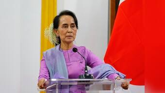 Aung San Suu Kyi says 'hate narratives' from outside country driving Myanmar-Rohingya tension