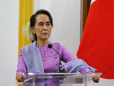 Amnesty strips Aung San Suu Kyi of 'Ambassador of Conscience' award over her indifference towards atrocities against Rohingya Muslims Amnesty strips Aung San Suu Kyi of 'Ambassador of Conscience' award over her indifference towards atrocities against Rohingya Muslims