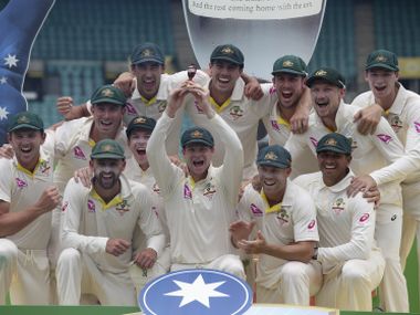 Ashes 2017: Australia romp to innings and 123-run victory over England at Sydney to seal series 4-0 Ashes 2017: Australia romp to innings and 123-run victory over England at Sydney to seal series 4-0
