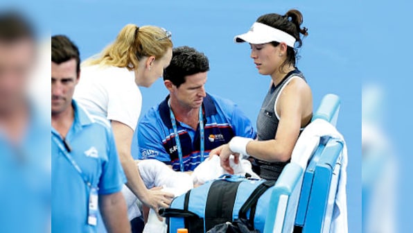 Sydney International: Garbine Muguruza withdraws due to thigh injury; Camila Girogi defeats Petra Kvitova
