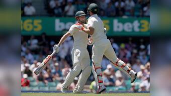 Ashes 2017: Nathan Lyon, Marsh brothers put Australia on brink of victory against England