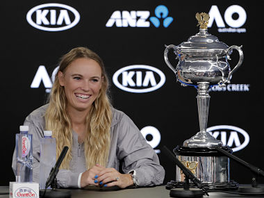 Australian Open 2018: Emotional Caroline Wozniacki happy to get 'slamless No 1' monkey off her back Australian Open 2018: Emotional Caroline Wozniacki happy to get 'slamless No 1' monkey off her back
