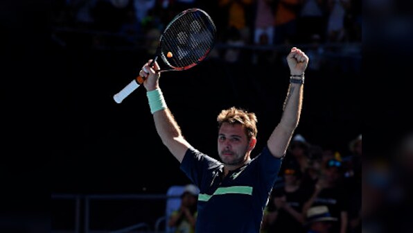 Stan Wawrinka advances to second round of St Petersburg Open with hard-fought win over Aljaz Bedene