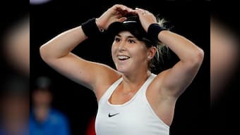 Mallorca Open: Belinda Bencic fights back from a set down against Wimbledon champion Angelique Kerber to reach final
