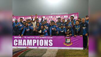Tri-nation series: Debutant Shehan Madushanka's hat-trick helps Sri Lanka beat Bangladesh to lift trophy