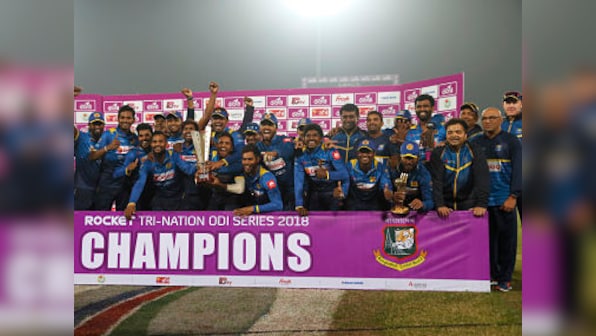 Tri-nation series: Debutant Shehan Madushanka's hat-trick helps Sri Lanka beat Bangladesh to lift trophy