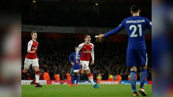 Premier League: Arsenal's Hector Bellerin strikes late to snatch draw in thrilling London derby against Chelsea