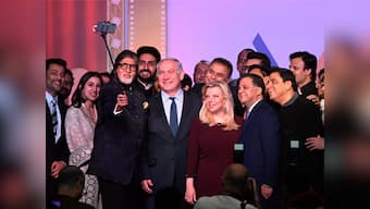 Shalom Bollywood: Benjamin Netanyahu creates his own 'Oscar moment', clicks selfie with Amitabh Bachchan, Aishwarya Rai and others in Mumbai