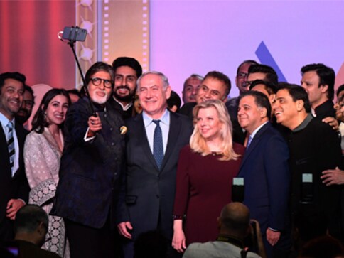 Shalom Bollywood: Benjamin Netanyahu creates his own 'Oscar moment', clicks selfie with Amitabh Bachchan, Aishwarya Rai and others in Mumbai Shalom Bollywood: Benjamin Netanyahu creates his own 'Oscar moment', clicks selfie with Amitabh Bachchan, Aishwarya Rai and others in Mumbai