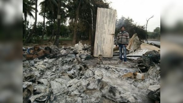 Bhima Koregaon violence turns creation of award-winning artist into heap of ashes, inflicts over Rs 50 lakh loss