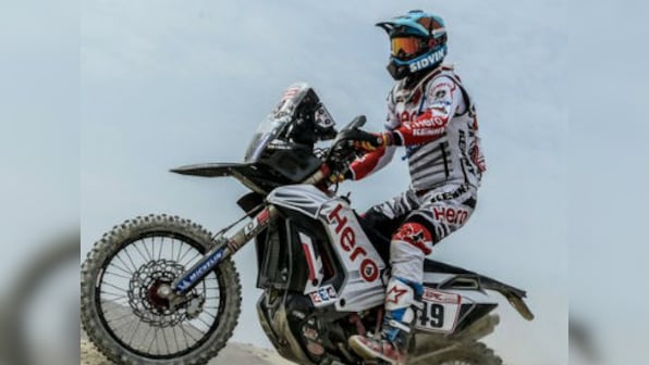 Dakar Rally 2018: Hero MotoSports Team Rally's CS Santosh ranked 28th overall after 'difficult' second stage