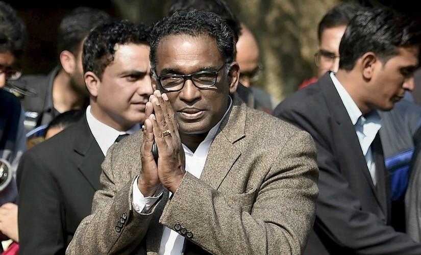 File image of Justice J Chelameswar. PTI