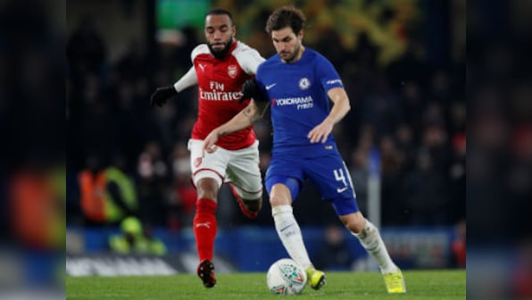 League Cup: Misfiring Chelsea held to goalless stalemate by Arsenal in semi-final first leg