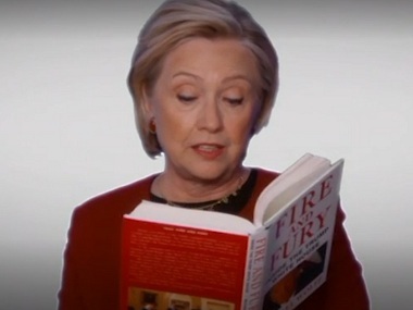 Grammy Awards 2018: Hillary Clinton reads from Michael Wolff's bestseller Fire and Fury along with Cher, Cardi B Grammy Awards 2018: Hillary Clinton reads from Michael Wolff's bestseller Fire and Fury along with Cher, Cardi B